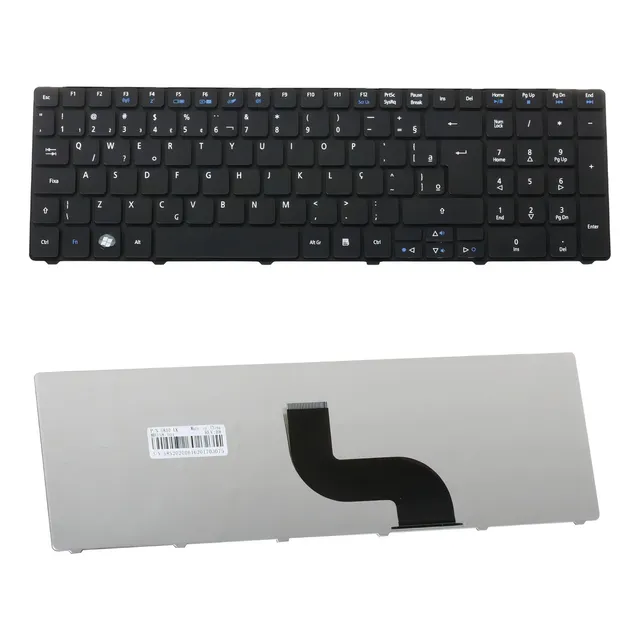 Teclado 5810 Para Acer Aspire 5250 5742 5810 5241 5551 5410 5750 Portugués Color Negro