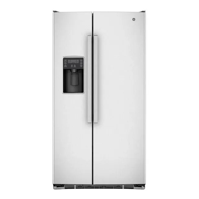 Refrigerador con freezer GE Appliances GNM26AEKFSS color acero inoxidable con capacidad de 755L 127V