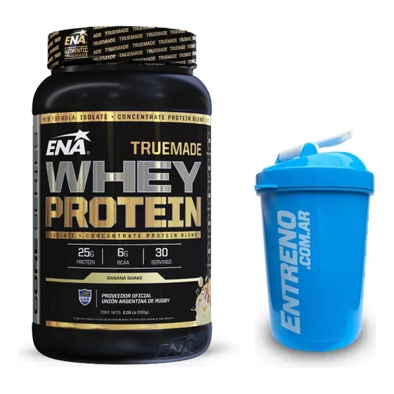 True Made Whey Proteina 2lb Ena Truemade + Shaker Batidor