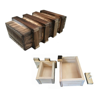 Rompecabezas Vintage Caja Con Compartimiento Secreto Wooden Magic Puzzle Box 101735 Rompecabezas Vintage Caja Con Compartimiento Secreto Wooden Magic Puzzle Box 101735