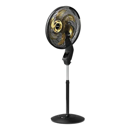 Ventilador Mallory Coluna Chronos Dourado -