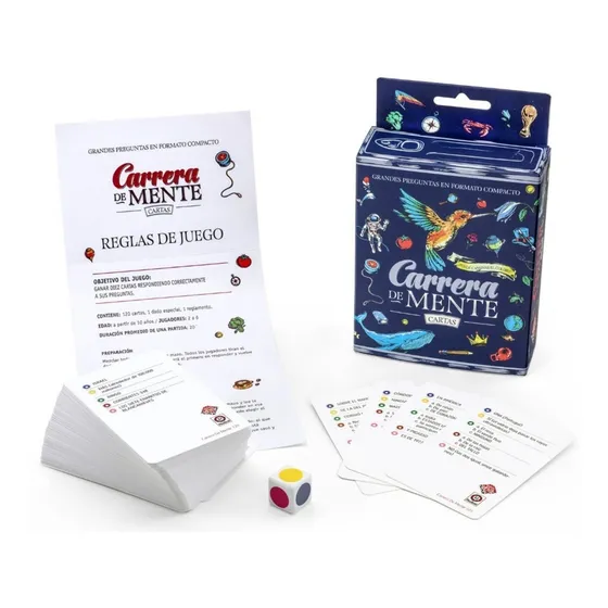 Juego Cartas Carrera De Mente Original Ruibal Mundo Manias