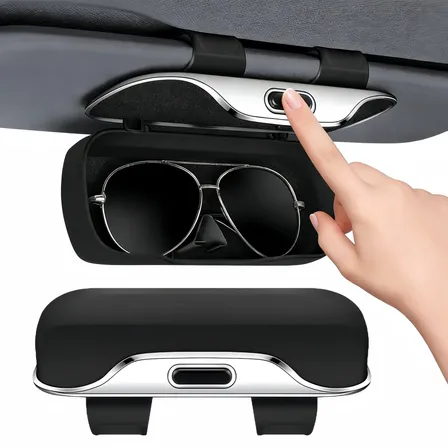 Porta Óculos Veicular Quebra Sol Acessório Carro Universal