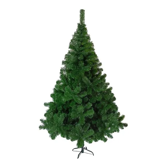 Árbol De Navidad Tradicional Expreso Polar Tronador De Lujo De 1.5m Verde