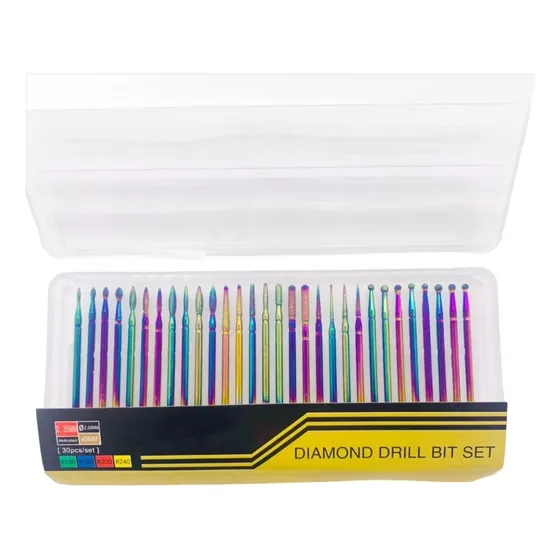 Repuesto Fresas 30 Pcs Para Torno Uñas Manicure Tornasol