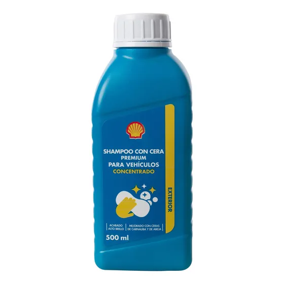 Shampoo Con Cera Concentrado Shell 500 Ml