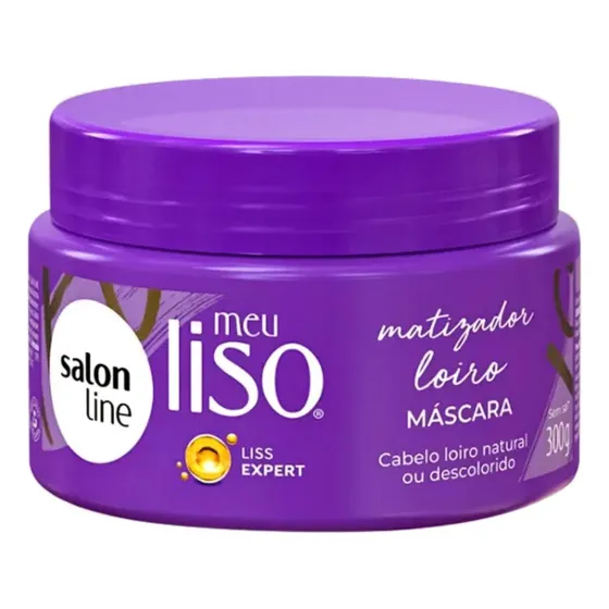 Mascara Salon Line Meu Liso Matizadora Cast 300g
