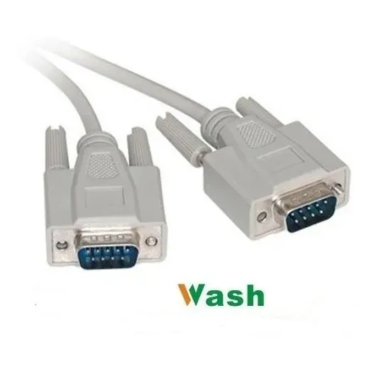 Cable Serial Macho Macho 9 Pines 3 Mts Impresora Fiscal Pc
