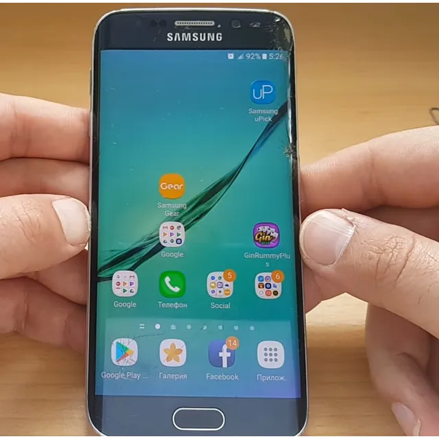 Pantalla Lcd Completa Samsung S6 Edge Somos Tienda Física 