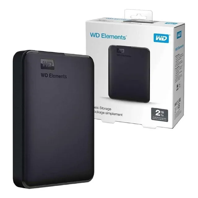 Disco Duro Externo Western Digital Elements 2tb - Techbox