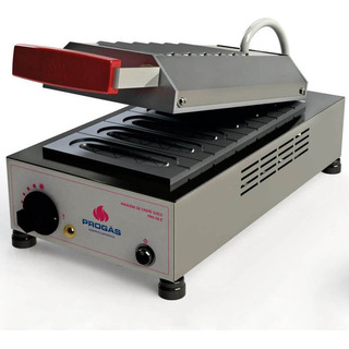 Crepeira Prensa Elétrica Crepe Suíço 6 Cavidade Progás Prk06 Crepeira Prensa Elétrica Crepe Suíço 6 Cavidade Progás Prk06