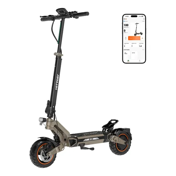 Hitway H18 Scooter Eléctrico 48v 20,8ah 1600w Max 45km/h Hitway H18 Scooter Eléctrico 48v 20,8ah 1600w Max 45km/h