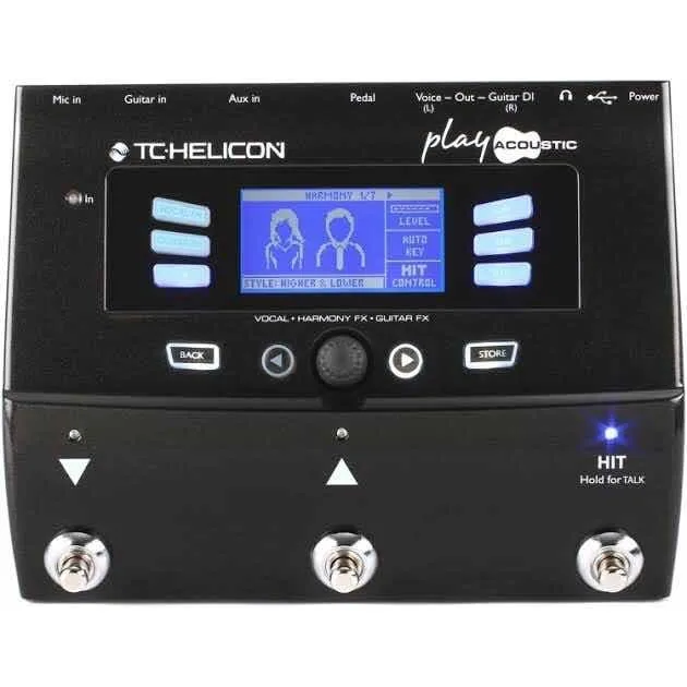 Tc Helicon Voicelive Play Acoustic - Pedal Voz/guitarra