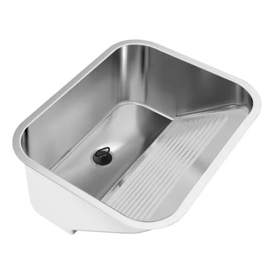 Tanque Lavar Roupas Inox 304 P/ Embutir Ou Sobrepor  55l