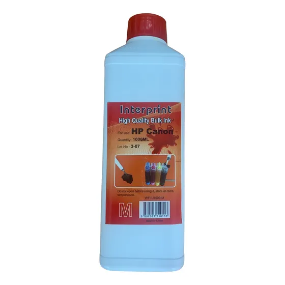 Tinta Cartucho Para Impresora Hp 1 Litro Rojo Magenta