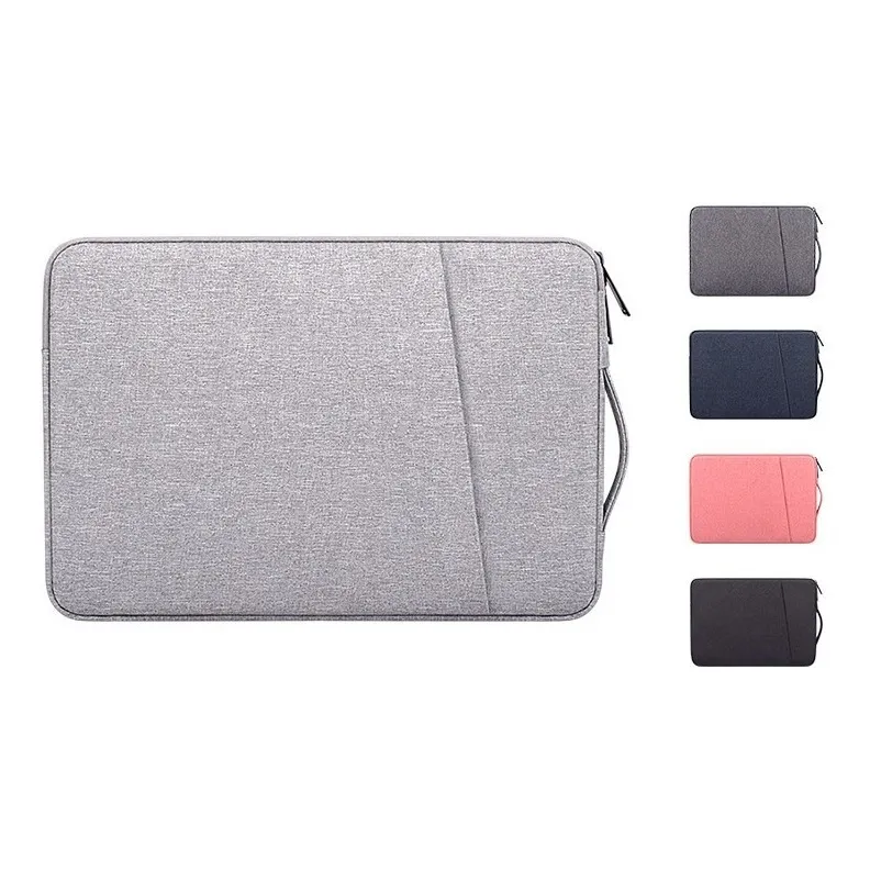 Funda Para Notebook 13.3 Con Cierre, Asa Y Bolsillo