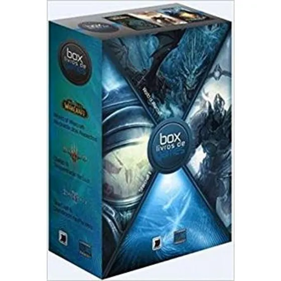 Livro Box Games 3 Diablo Iii Starcraft Ii World Of Warcraft 