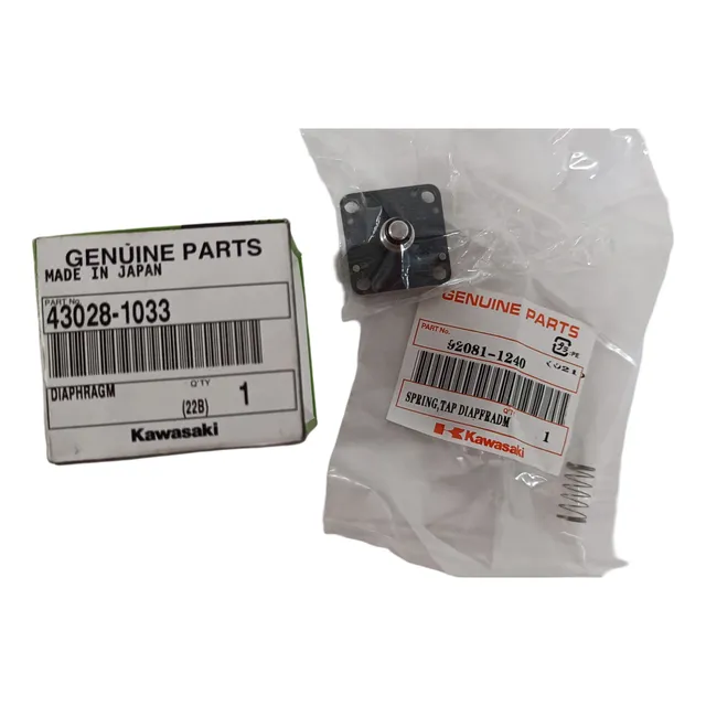 Kawasaki 43028-1033 Diafragma Gasolina Klr 650 Verde