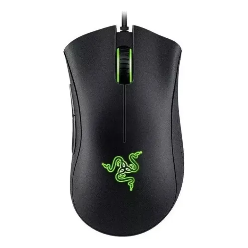 Mouse gamer ergonômico razer deathadder essential 6.400 dpi 5 botões