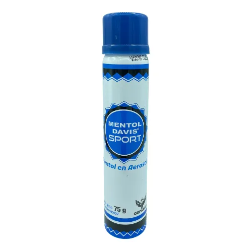 Mentol Davis Sport - Aerosol 75g/ 1 Lata Alumi