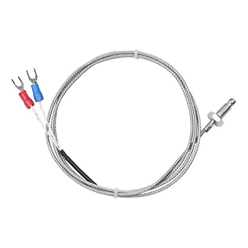 5 Sensores De Temperatura Tipo K Sonda De Termopar De T...