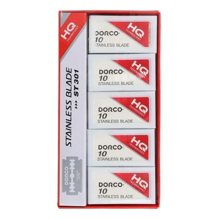 Hojillas Dorco Hq Rojas Para Navaja 100 Filos