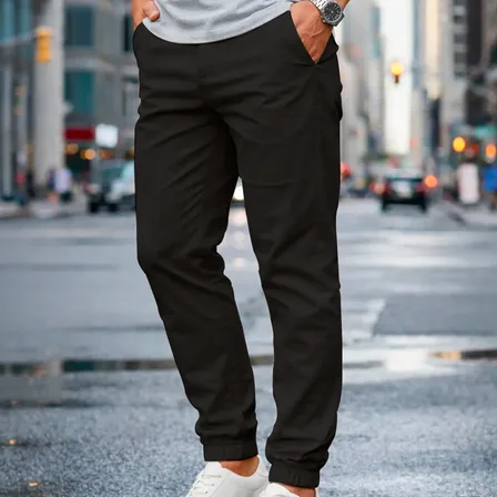 Pantalon Jogger Hombre Skinny Gabardina Premium King B