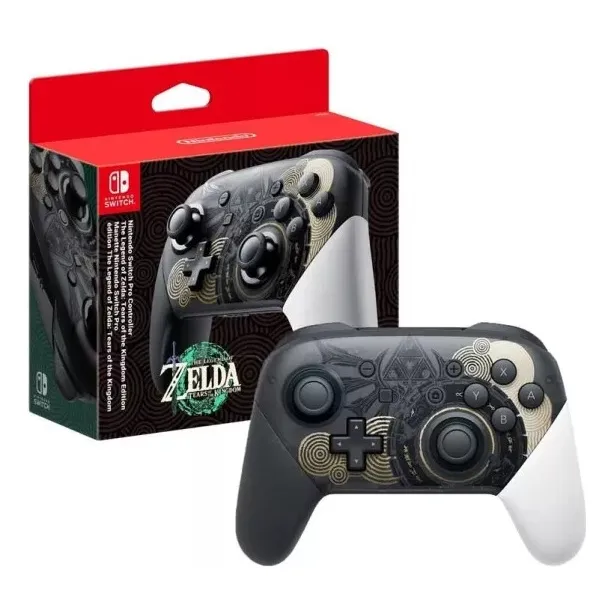 Control Pro Edicion The Legend Of Zelda Tears Of The Kingdom Color Negro