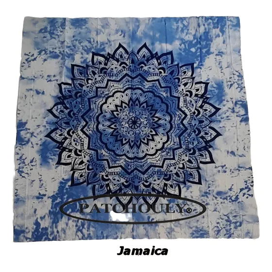 Mandala Manta Cobertor Hindú 2 Plazas 100% Algodón 