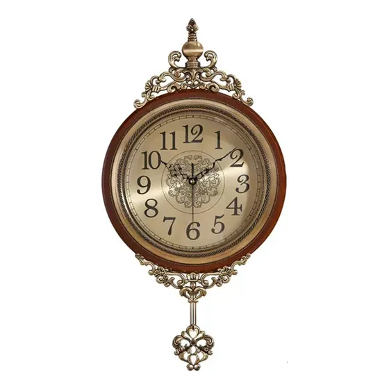 Reloj Pared Vintage Para Sala Estar Casa Campo Metal Retro S