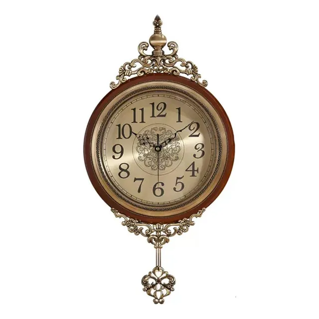 Reloj Pared Vintage Para Sala Estar Casa Campo Metal Retro S