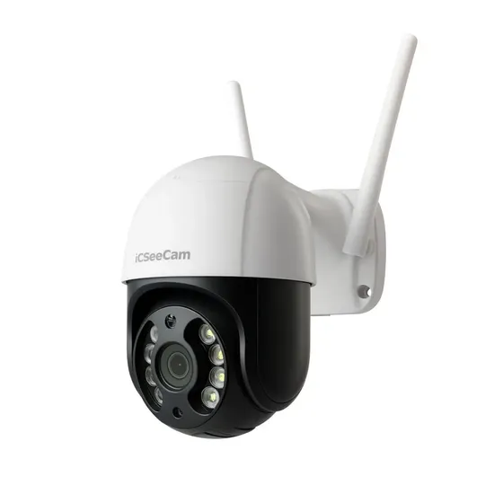 Cámara Seguridad Inalámbrica Exterior Wifi 3mp Icseecam Color Blanco y Negro | Cuotas sin interés
