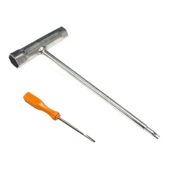 Kit Chave Regulagem E De Vela Para Roçadeiras E Motosserra
