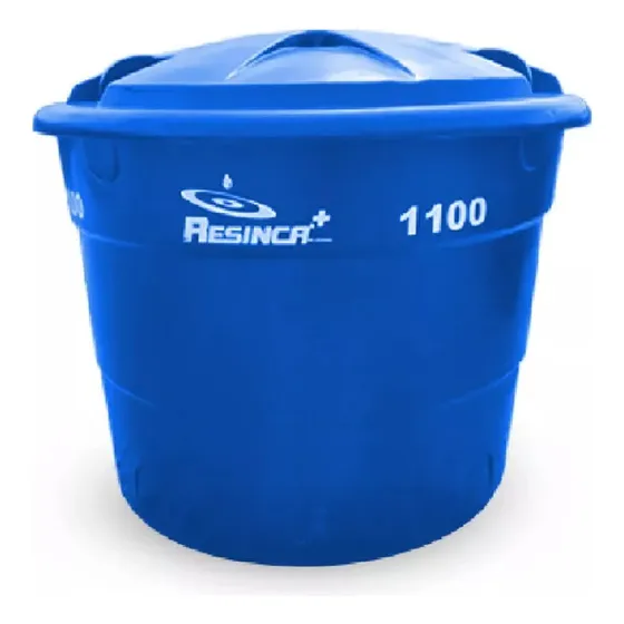 Tanque De Agua 1100 Litros Vaso Conico Eurotanque Resinca