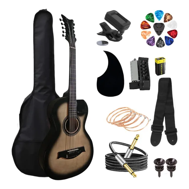 Bajo Quinto Ocelotl® Maple Sombra Nat Con Resaque Equipado Acabado del cuerpo Barnizado Cantidad de cuerdas 10 Color Rojo Perla Orientación de la mano Diestro