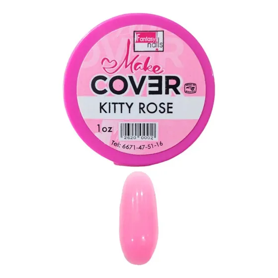 Polvo Make Up Fantasy Nails Cover 1 Oz Color A Color Kitty Rose
