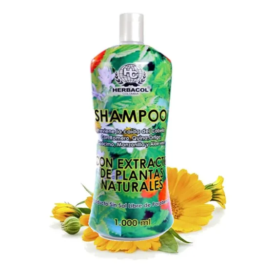 Shampoo Anticaida De Extracto De Plantas - mL a $29