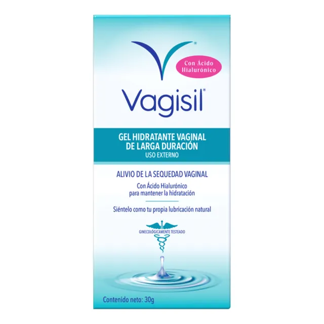 Vagisil Gel Hidratante Vaginal Con Ácido Hialurónico 30gr