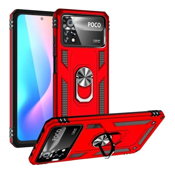 Funda Xiaomi Uso Rudo Case Shock + Cristal Templado