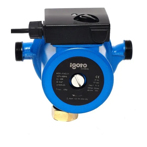 Igoto Pac21 Presurizador Automático 1/6, 1/4 Y 1/3 Hp