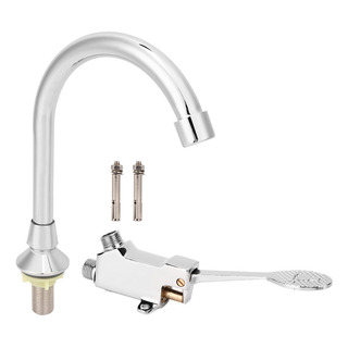 Set De Lavabo Con Grifo Con Pedal Para Baño Medicine Laborat Set De Lavabo Con Grifo Con Pedal Para Baño Medicine Laborat