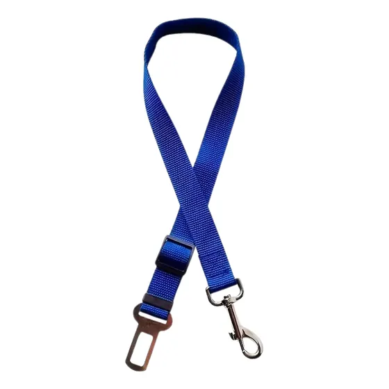 Cinturon De Seguridad Para Perro Correa De Auto Para Mascota Azul