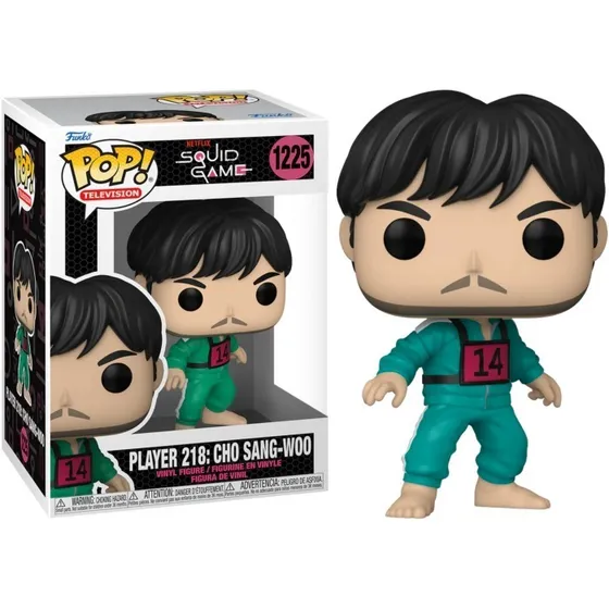 Funko Pop! Juego Del Calamar  Player 218: Cho Sang-woo #1225