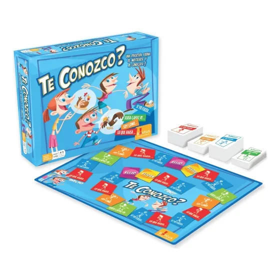 Te Conozco ? Juego De Mesa Familiar Bontus 107 Canalejas