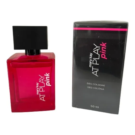 Perfume At Play Pink Deo Colônia 50ml