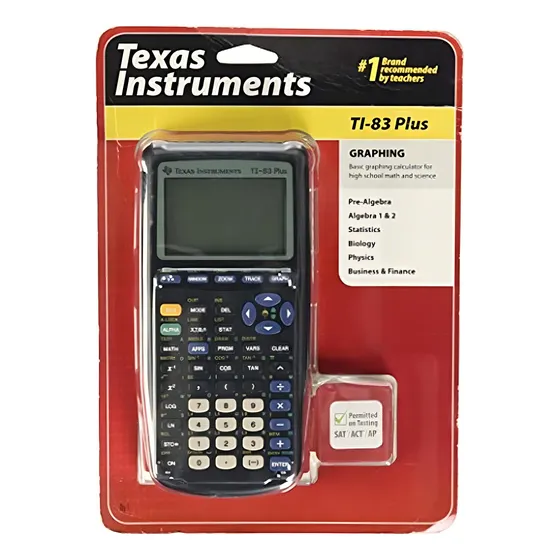 Texas Instruments Ti-83 Plus Graphing Calculator