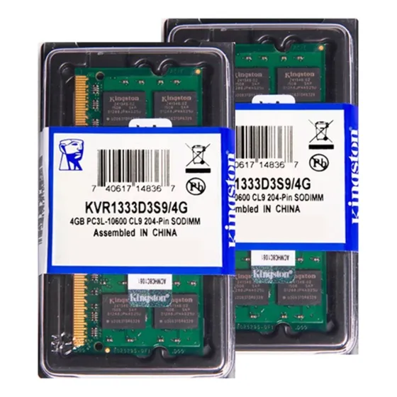 Memória Kingston Ddr3 4gb 1333 Mhz Notebook 1.35v Kit C/02