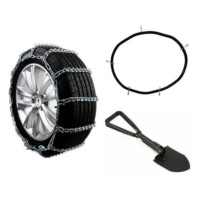 Kit Cadenas Nieve Rompehielo Saga® + Tensores + Pala Nieve