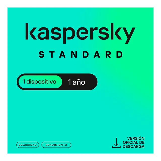 Kaspersky Standard 2025 1 Dispositivo 1 Año Base Descarga Digital