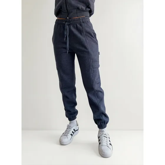 Pantalón Moom Isu Cargo Algodón Frezado Mujer